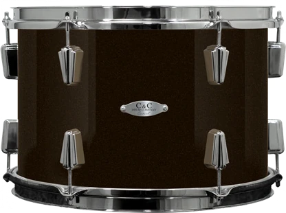 Maple Gum tom in Dark Chocolate Metallic