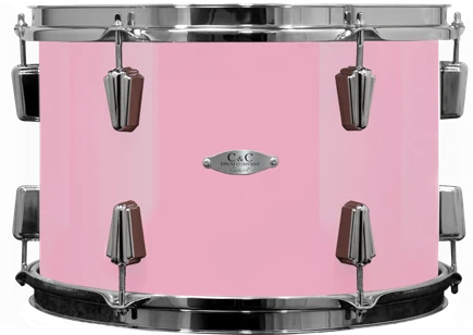 Maple Gum tom in Shell Pink
