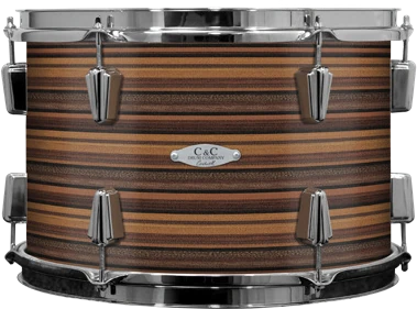 Gladstone tom in Two Tone Butcher Block
