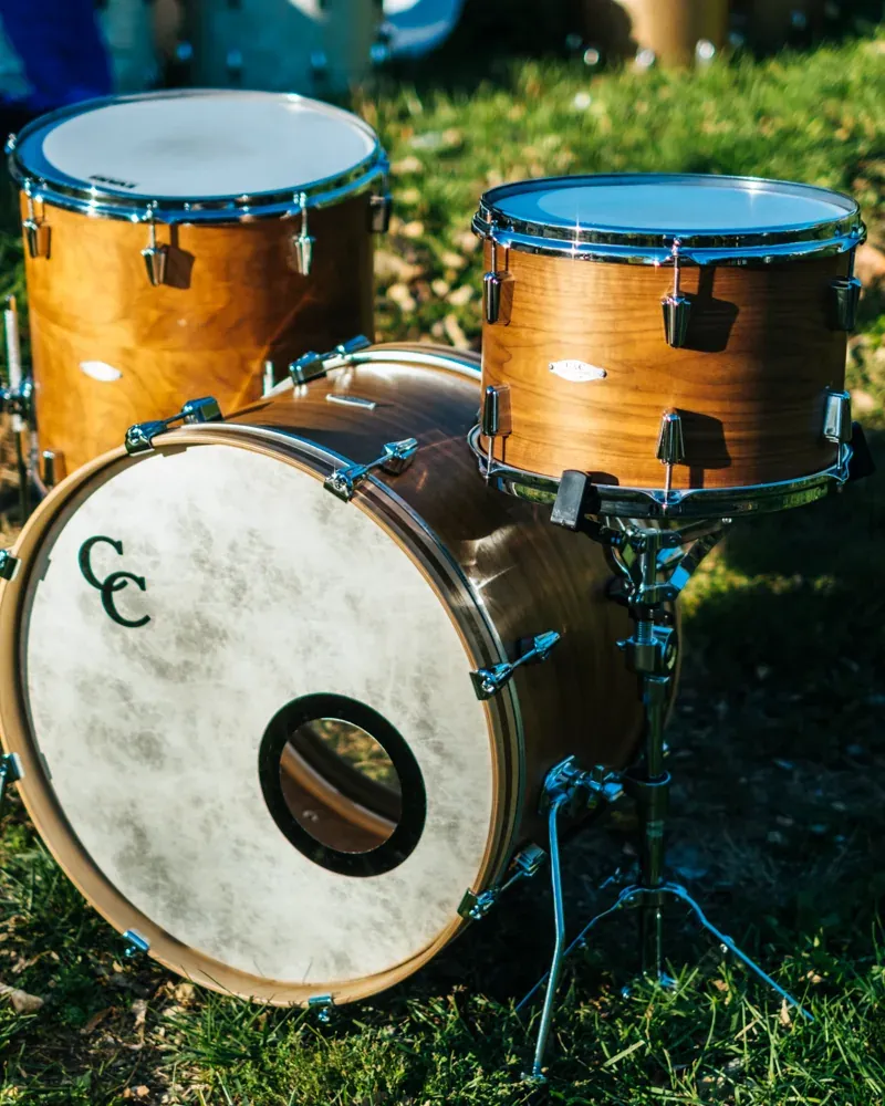 12th & Vine walnut/poplar in Walnut Natural · Big Beat