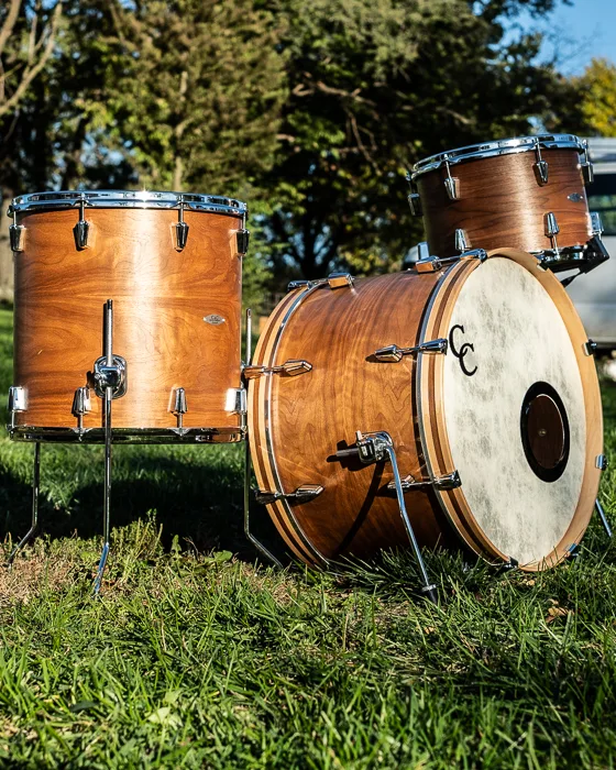 Custom kit in a warm brown stain on grass