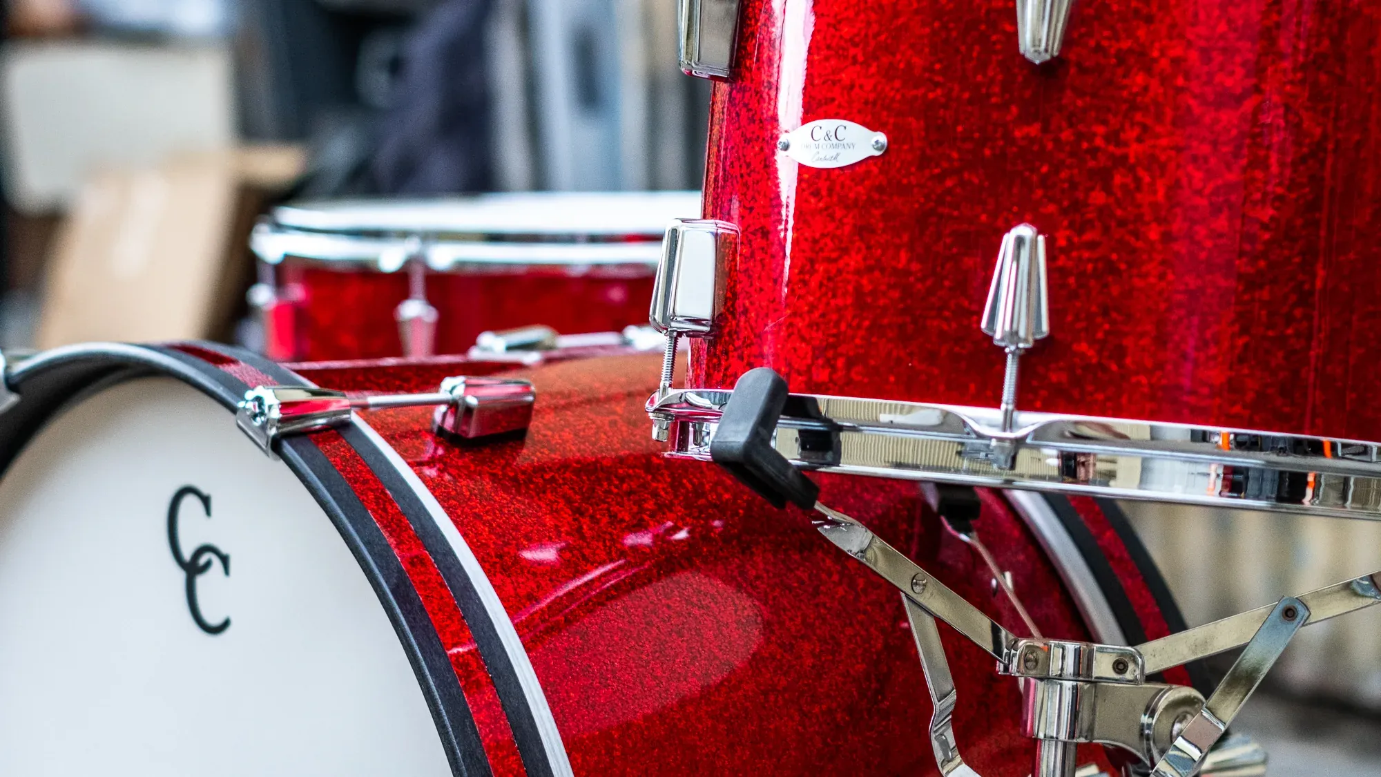Maple Gum in Red Sparkle